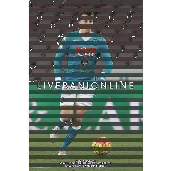NAPOLI - INTER COPPA ITALIA TIM CUP 19 GENNAIO 2016 NELLA FOTO VLAD CHIRICHES ©MOSCA/ AGENZIA ALDO LIVERANI SAS