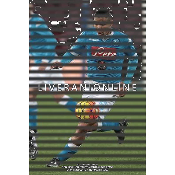 NAPOLI - INTER COPPA ITALIA TIM CUP 19 GENNAIO 2016 NELLA FOTO ALLAN ©MOSCA/ AGENZIA ALDO LIVERANI SAS