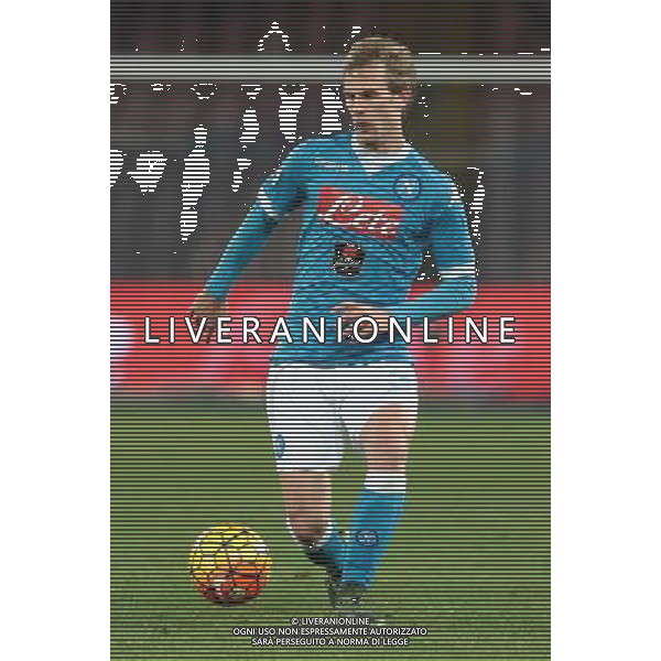 NAPOLI - INTER COPPA ITALIA TIM CUP 19 GENNAIO 2016 NELLA FOTO IVAN STRINIC ©MOSCA/ AGENZIA ALDO LIVERANI SAS