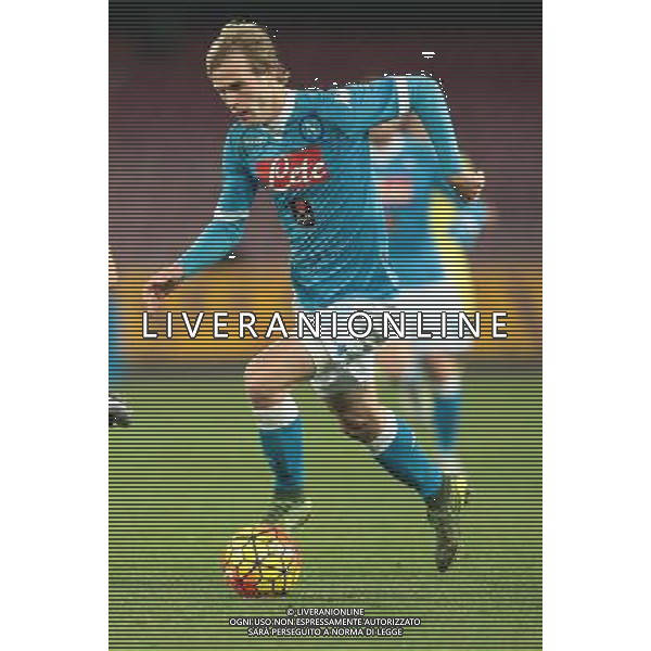 NAPOLI - INTER COPPA ITALIA TIM CUP 19 GENNAIO 2016 NELLA FOTO IVAN STRINIC ©MOSCA/ AGENZIA ALDO LIVERANI SAS