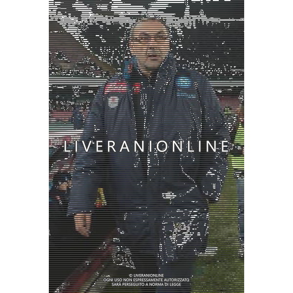 NAPOLI - INTER COPPA ITALIA TIM CUP 19 GENNAIO 2016 NELLA FOTO MAURIZIO SARRI ©MOSCA/ AGENZIA ALDO LIVERANI SAS