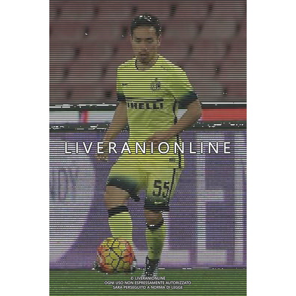 NAPOLI - INTER COPPA ITALIA TIM CUP 19 GENNAIO 2016 NELLA FOTO YUTO NAGATOMO ©MOSCA/ AGENZIA ALDO LIVERANI SAS