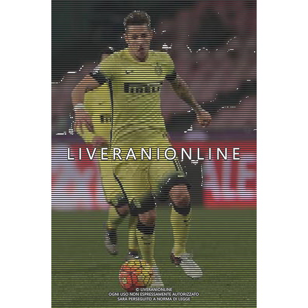 NAPOLI - INTER COPPA ITALIA TIM CUP 19 GENNAIO 2016 NELLA FOTO STEVAN JOVETIC ©MOSCA/ AGENZIA ALDO LIVERANI SAS
