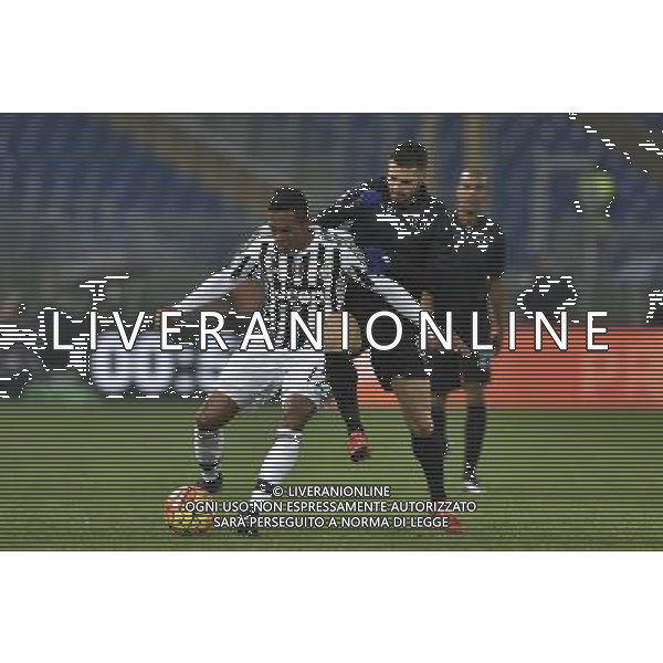 TIM CUP 2015-2016 Quarti di finale - Roma - 20.01.2016 - Stadio Olimpico - SS Lazio vs Juventus - nella foto: alex sandro e candreva / Ph.Corradetti - AG. Aldo Liverani Sas