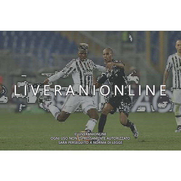 TIM CUP 2015-2016 Quarti di finale - Roma - 20.01.2016 - Stadio Olimpico - SS Lazio vs Juventus - nella foto: pogba e konko / Ph.Corradetti - AG. Aldo Liverani Sas