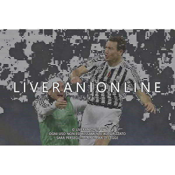 TIM CUP 2015-2016 Quarti di finale - Roma - 20.01.2016 - Stadio Olimpico - SS Lazio vs Juventus - nella foto: l\'esultanza di lichtsteiner / Ph.Corradetti - AG. Aldo Liverani Sas