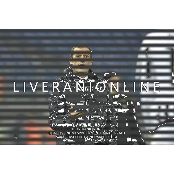 TIM CUP 2015-2016 Quarti di finale - Roma - 20.01.2016 - Stadio Olimpico - SS Lazio vs Juventus - nella foto: Massimiliano Allegri / Ph.Corradetti - AG. Aldo Liverani Sas / AGENZIA ALDO LIVERANI SAS