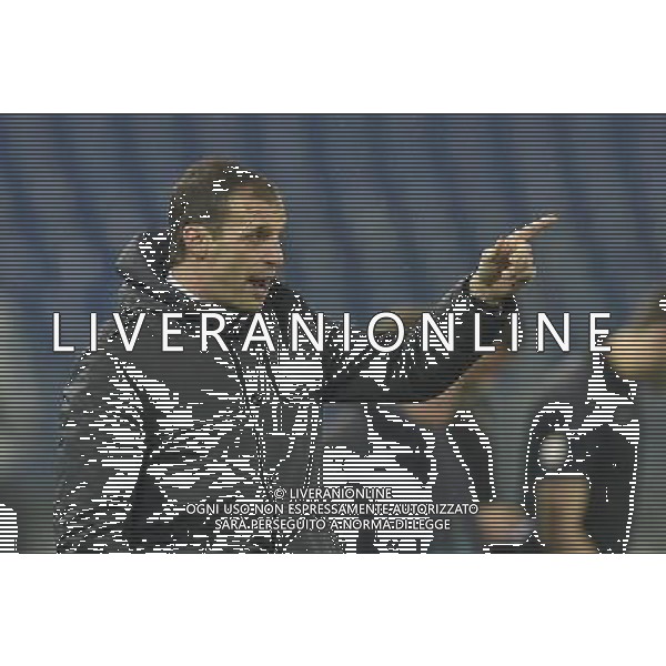 TIM CUP 2015-2016 Quarti di finale - Roma - 20.01.2016 - Stadio Olimpico - SS Lazio vs Juventus - nella foto: Massimiliano Allegri / Ph.Corradetti - AG. Aldo Liverani Sas / AGENZIA ALDO LIVERANI SAS