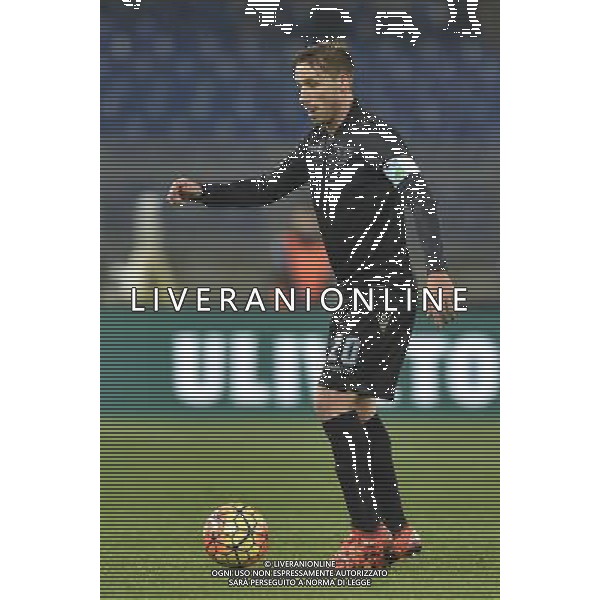 TIM CUP 2015-2016 Quarti di finale - Roma - 20.01.2016 - Stadio Olimpico - SS Lazio vs Juventus - nella foto: Lucas Biglia / Ph.Corradetti - AG. Aldo Liverani Sas / AGENZIA ALDO LIVERANI SAS
