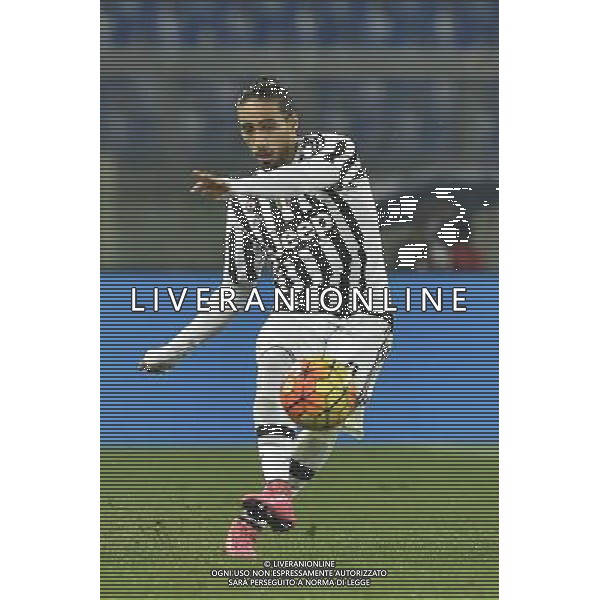 TIM CUP 2015-2016 Quarti di finale - Roma - 20.01.2016 - Stadio Olimpico - SS Lazio vs Juventus - nella foto: Martin Caceres / Ph.Corradetti - AG. Aldo Liverani Sas / AGENZIA ALDO LIVERANI SAS
