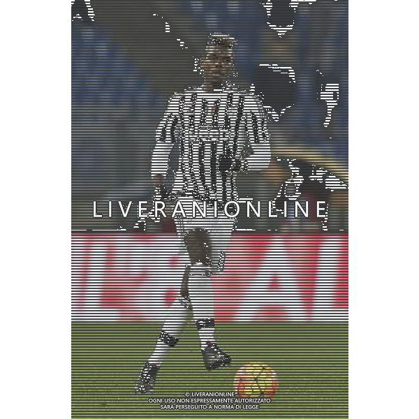 TIM CUP 2015-2016 Quarti di finale - Roma - 20.01.2016 - Stadio Olimpico - SS Lazio vs Juventus - nella foto: Paul Pogba / Ph.Corradetti - AG. Aldo Liverani Sas / AGENZIA ALDO LIVERANI SAS