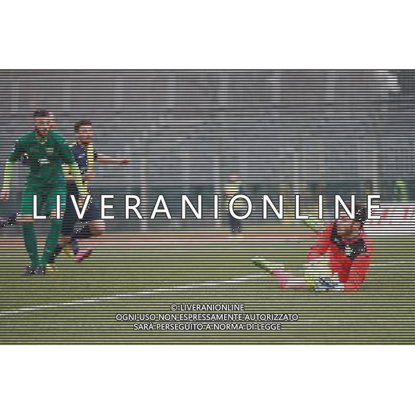 Campionato Lega Pro, Girone B, 19Âª giornata, SANTARCANGELO vs CARRARESE del 23/01/2016, nella foto: UNA PARATA DI LAGOMARSINI, Â©CLAUDIO ZAMAGNI/AGENZIA ALDO LIVERANI S.A.S./ AGENZIA ALDO LIVERANI SAS