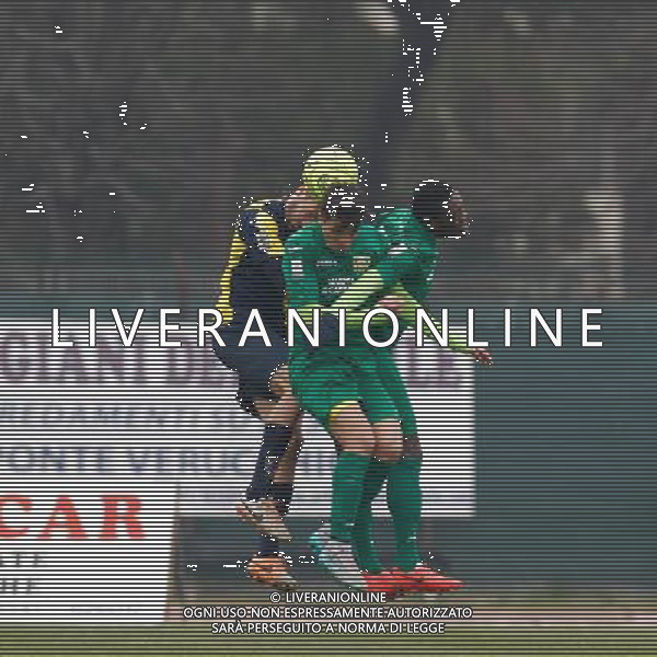 Campionato Lega Pro, Girone B, 19Âª giornata, SANTARCANGELO vs CARRARESE del 23/01/2016, nella foto: VALENTINI, ANTICIPA TUTTI DI TESTA, Â©CLAUDIO ZAMAGNI/AGENZIA ALDO LIVERANI S.A.S./ AGENZIA ALDO LIVERANI SAS