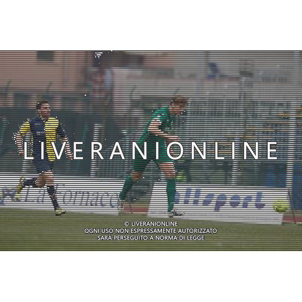 Campionato Lega Pro, Girone B, 19Âª giornata, SANTARCANGELO vs CARRARESE del 23/01/2016, nella foto: MASSONI E VALENTINI, IN CORSA, Â©CLAUDIO ZAMAGNI/AGENZIA ALDO LIVERANI S.A.S./ AGENZIA ALDO LIVERANI SAS