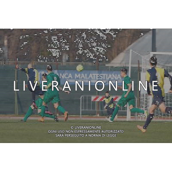 Campionato Lega Pro, Girone B, 19Âª giornata, SANTARCANGELO vs CARRARESE del 23/01/2016, nella foto: ilari, carica il tiro, Â©CLAUDIO ZAMAGNI/AGENZIA ALDO LIVERANI S.A.S./ AGENZIA ALDO LIVERANI SAS