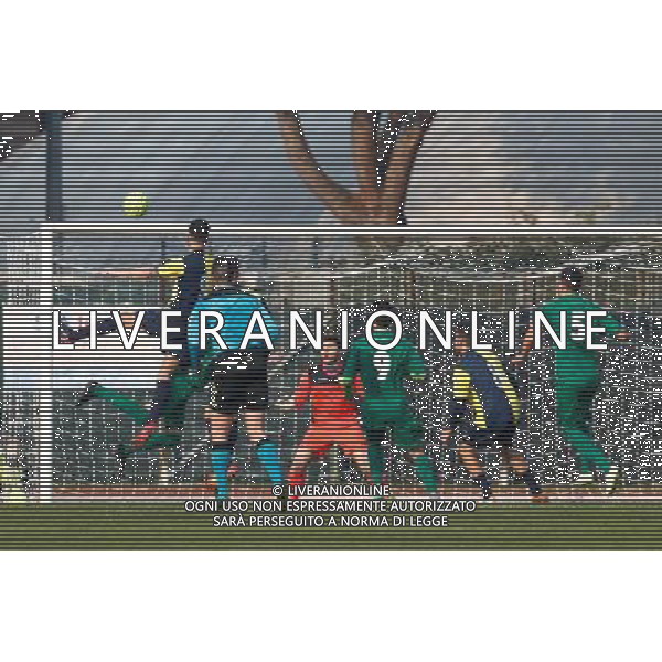 Campionato Lega Pro, Girone B, 19Âª giornata, SANTARCANGELO vs CARRARESE del 23/01/2016, nella foto: GUIDONE STACCA NELL\'AREA DELLA CARRARESE, Â©CLAUDIO ZAMAGNI/AGENZIA ALDO LIVERANI S.A.S./ AGENZIA ALDO LIVERANI SAS