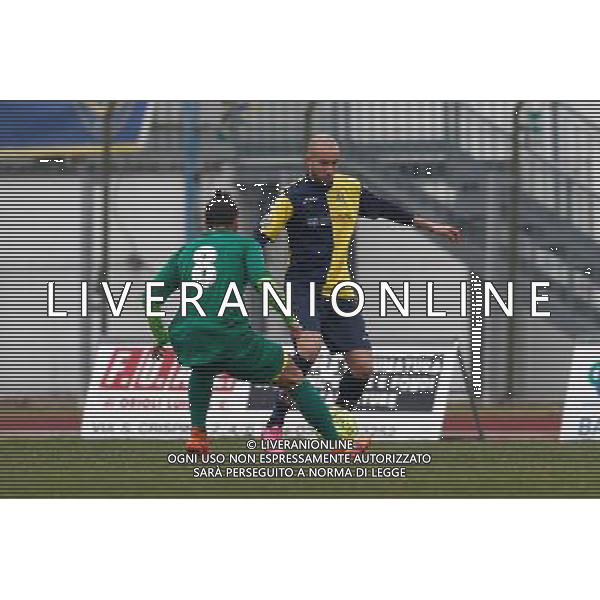 Campionato Lega Pro, Girone B, 19» giornata, SANTARCANGELO vs CARRARESE del 23/01/2016, nella foto: CAVION, MARCA ILARI, ©CLAUDIO ZAMAGNI/AGENZIA ALDO LIVERANI S.A.S.