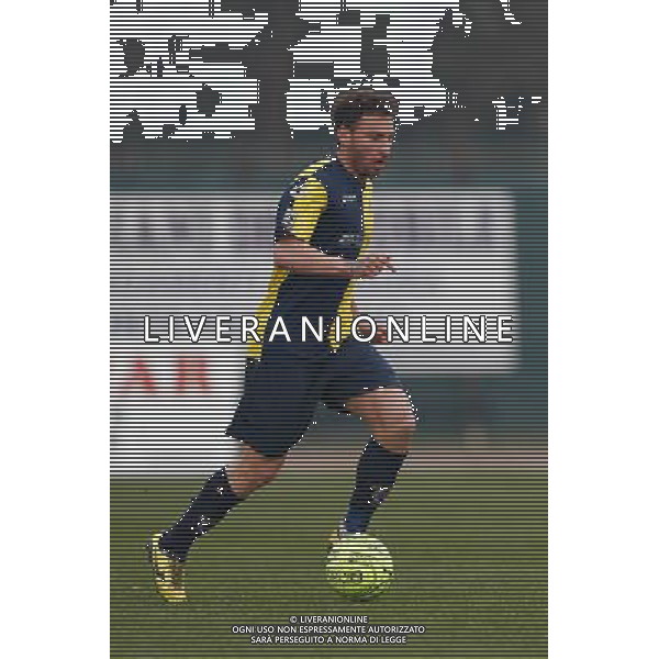 Campionato Lega Pro, Girone B, 19» giornata, SANTARCANGELO vs CARRARESE del 23/01/2016, nella foto: VALENTINI MICHELE, SANTARCANGELO, IN AZIONE, ©CLAUDIO ZAMAGNI/AGENZIA ALDO LIVERANI S.A.S.