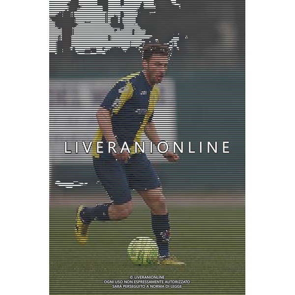 Campionato Lega Pro, Girone B, 19» giornata, SANTARCANGELO vs CARRARESE del 23/01/2016, nella foto: VALENTINI MICHELE, SANTARCANGELO, IN AZIONE, ©CLAUDIO ZAMAGNI/AGENZIA ALDO LIVERANI S.A.S.