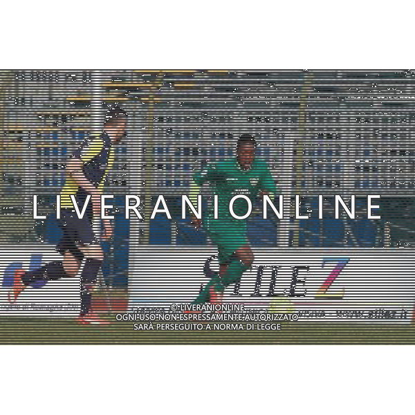 Campionato Lega Pro, Girone B, 19» giornata, SANTARCANGELO vs CARRARESE del 23/01/2016, nella foto: GYASI IN AZIONE, ©CLAUDIO ZAMAGNI/AGENZIA ALDO LIVERANI S.A.S.