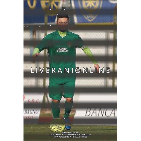 Campionato Lega Pro, Girone B, 19» giornata, SANTARCANGELO vs CARRARESE del 23/01/2016, nella foto: IL CAPITANO DETTORI FRANCESCO, CARRARESE, IN AZIONE, ©CLAUDIO ZAMAGNI/AGENZIA ALDO LIVERANI S.A.S.