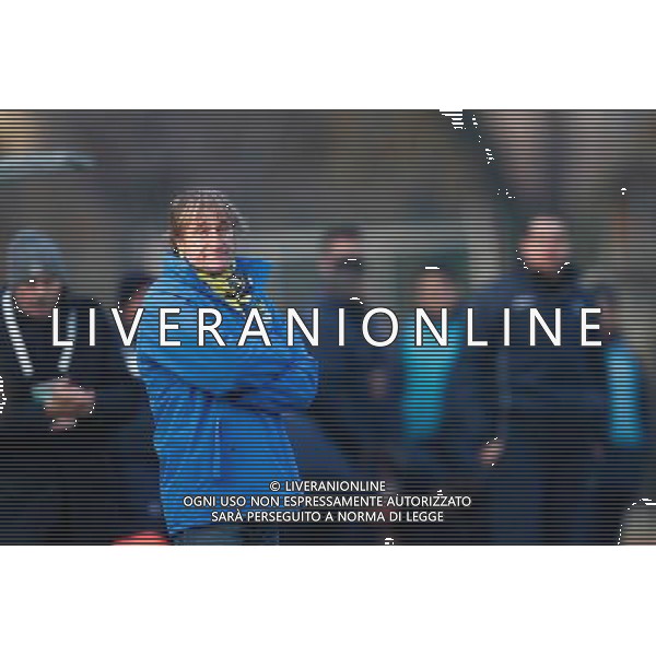Campionato Lega Pro, Girone B, 19» giornata, SANTARCANGELO vs CARRARESE del 23/01/2016, nella foto: L\'ALLENATORE, GIAN MARCO REMONDINA, SCONSOLATO, ©CLAUDIO ZAMAGNI/AGENZIA ALDO LIVERANI S.A.S.