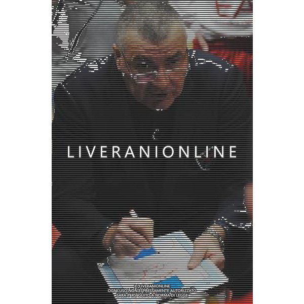 CAMPIONATO DI BASKET SERIE A, OPENJOBMETIS VARESE VS EA7 EMPORIO ARMANI, VARESE, 24-01-2016, NELLA FOTO: COACH REPESAN JASMIN / AGENZIA ALDO LIVERANI SAS 