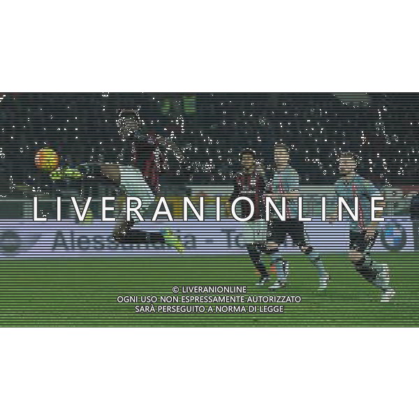 Coppa Italia TIM Cup 2015/2016 Semifinale Andata Torino - 26.01.2016 Alessandria-Milan Nella Foto:occasione mancata da mario balotelli /Ph.Vitez-Ag. Aldo Liverani