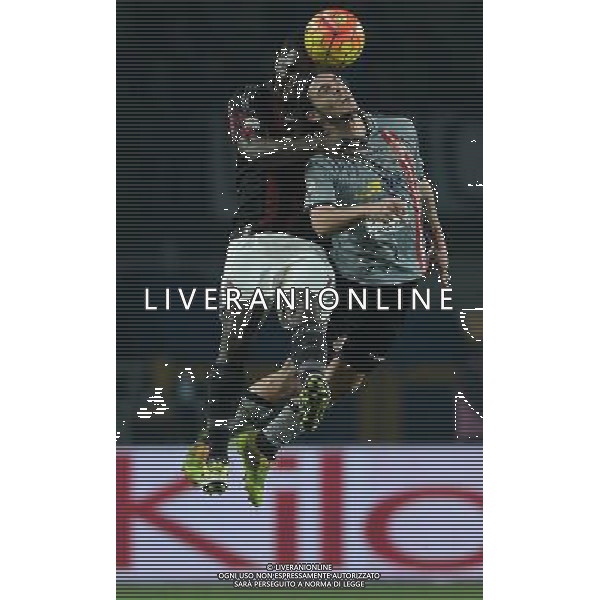 Coppa Italia TIM Cup 2015/2016 Semifinale Andata Torino - 26.01.2016 Alessandria-Milan Nella Foto: michele marconi e cristian zapata /Ph.Vitez-Ag. Aldo Liverani