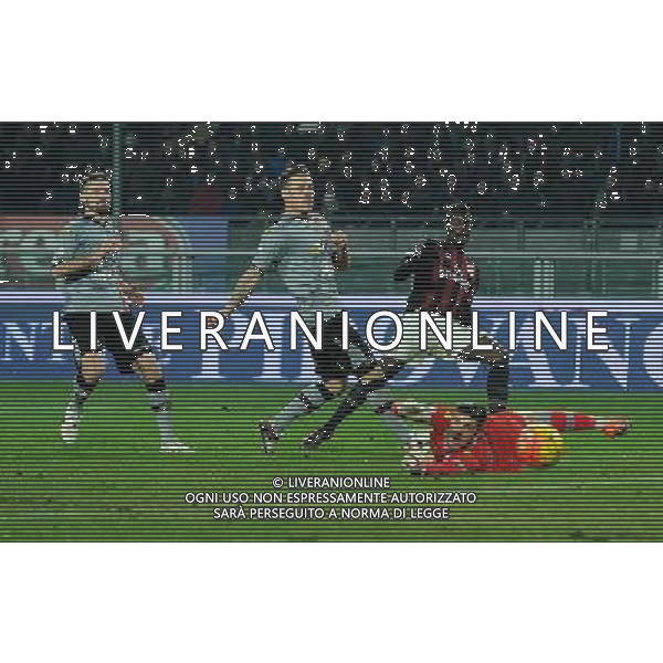 Coppa Italia TIM Cup 2015/2016 Semifinale Andata Torino - 26.01.2016 Alessandria-Milan Nella Foto:niang colpisce il palo /Ph.Vitez-Ag. Aldo Liverani