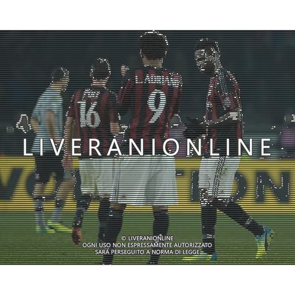 Coppa Italia TIM Cup 2015/2016 Semifinale Andata Torino - 26.01.2016 Alessandria-Milan Nella Foto:Mario balotelli sostituituzione /Ph.Vitez-Ag. Aldo Liverani