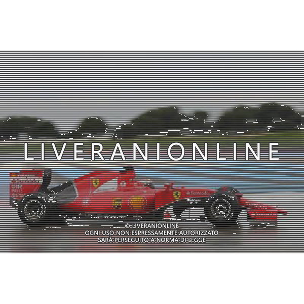 Kimi Raikkonen (FIN), Scuderia Ferrari 25.01.2016. Formula One Pirelli Wet Weather Testing, Paul Ricard, France. Monday. /AGENZIA ALDO LIVERANI Sas - ITALY ONLY - EDITORIAL USE ONLY