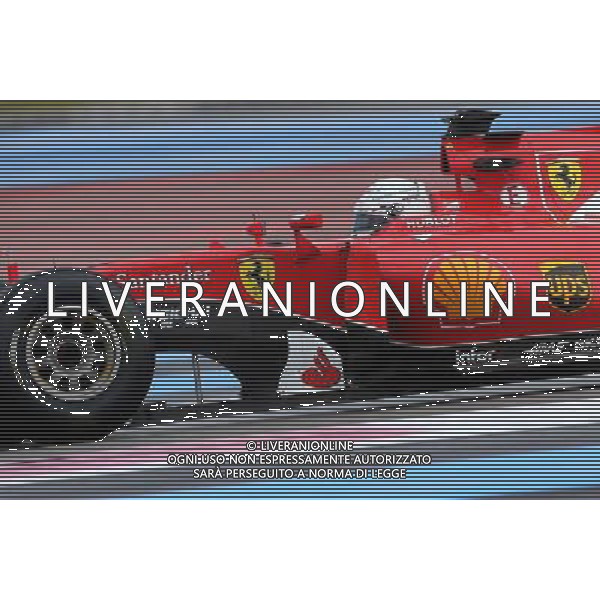 Sebastian Vettel (GER), Scuderia Ferrari 26.01.2016. Formula One Pirelli Wet Weather Testing, Paul Ricard, France. Tuesday. /AGENZIA ALDO LIVERANI Sas - ITALY ONLY - EDITORIAL USE ONLY