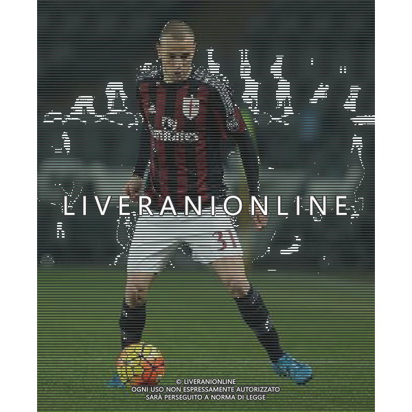 Coppa Italia TIM Cup 2015/2016 Semifinale Andata Torino - 26.01.2016 Alessandria-Milan Nella Foto:Antonelli Luca /Ph.Vitez-Ag. Aldo Liverani