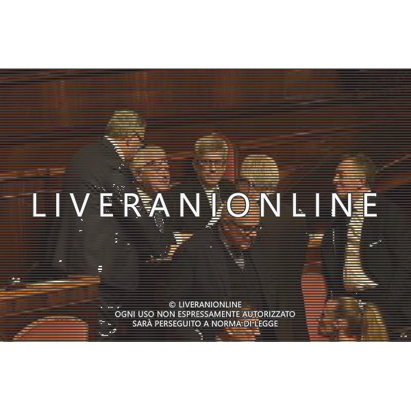 Discussione della mozione di sfiducia al Governo Renzi - Palazzo Madama - Roma - 27.01.2016 nella foto: Denis Verdini / Ph.Corradetti - Ag. Aldo Liverani Sas 
