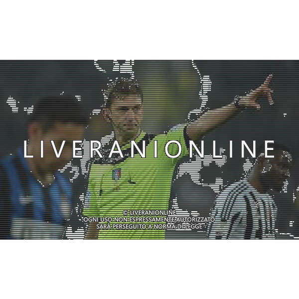 Coppa Italia TIM Cup 2015/2016 Semifinale Andata Torino - 27.01.2016 Juventus-Inter Nella Foto:tagliavento arbitro /Ph.Vitez-Ag. Aldo Liverani