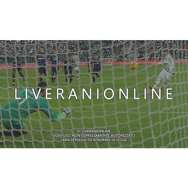 Coppa Italia TIM Cup 2015/2016 Semifinale Andata Torino - 27.01.2016 Juventus-Inter Nella Foto: il gol su rigore di alvaro morata del 1-0 /Ph.Vitez-Ag. Aldo Liverani