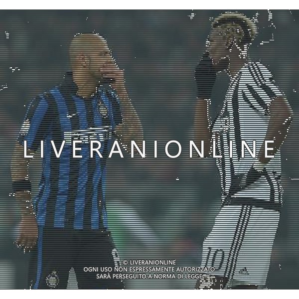 Coppa Italia TIM Cup 2015/2016 Semifinale Andata Torino - 27.01.2016 Juventus-Inter Nella Foto:felipe melo pogba /Ph.Vitez-Ag. Aldo Liverani