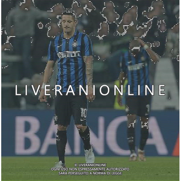 Coppa Italia TIM Cup 2015/2016 Semifinale Andata Torino - 27.01.2016 Juventus-Inter Nella Foto:delusione jovetic /Ph.Vitez-Ag. Aldo Liverani