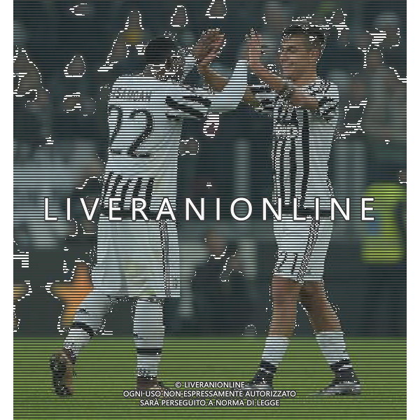 Coppa Italia TIM Cup 2015/2016 Semifinale Andata Torino - 27.01.2016 Juventus-Inter Nella Foto:Paulo Dybala-Kwadwo Asamoah /Ph.Vitez-Ag. Aldo Liverani
