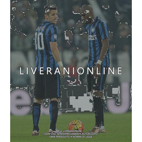 Coppa Italia TIM Cup 2015/2016 Semifinale Andata Torino - 27.01.2016 Juventus-Inter Nella Foto:Stevan Jovetic-Geoffrey Kondogbia /Ph.Vitez-Ag. Aldo Liverani