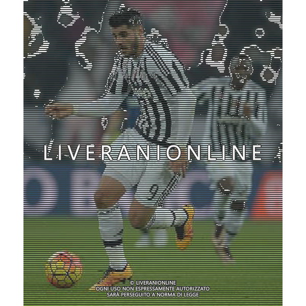 Coppa Italia TIM Cup 2015/2016 Semifinale Andata Torino - 27.01.2016 Juventus-Inter Nella Foto:Alvaro Morata /Ph.Vitez-Ag. Aldo Liverani