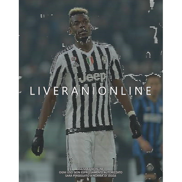 Coppa Italia TIM Cup 2015/2016 Semifinale Andata Torino - 27.01.2016 Juventus-Inter Nella Foto:Paul Pogba /Ph.Vitez-Ag. Aldo Liverani
