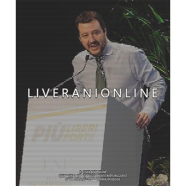 Covegno Enf Europe of Nations and Freedom - Piu\' liberi piu\' forti. Un\'altra Europa e\' possibile Milano - 28.01.2016 Nella Foto:Matteo Salvini /Ph.Vitez-Ag. Aldo Liverani