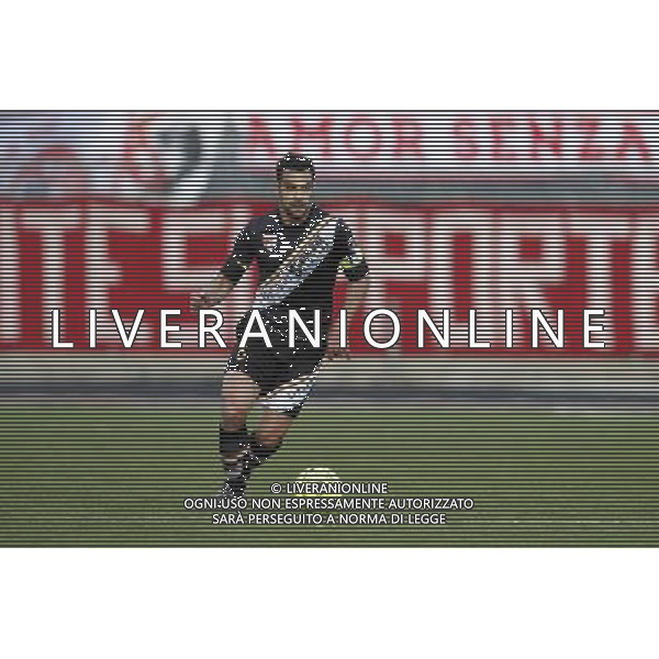 RIMINI vs LUPA ROMA, Campionato Lega Pro, Girone B, 20Âª giornata, 30/01/2016, nella foto: IL CAPITANO FABBRO ALESSANDRO IN AZIONE, ph.Claudio Zamagni/AGENZIA ALDO LIVERANI S.A.S.