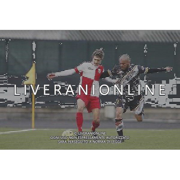 RIMINI vs LUPA ROMA, Campionato Lega Pro, Girone B, 20Âª giornata, 30/01/2016, nella foto: UN CONTRASTO, ph.Claudio Zamagni/AGENZIA ALDO LIVERANI S.A.S.