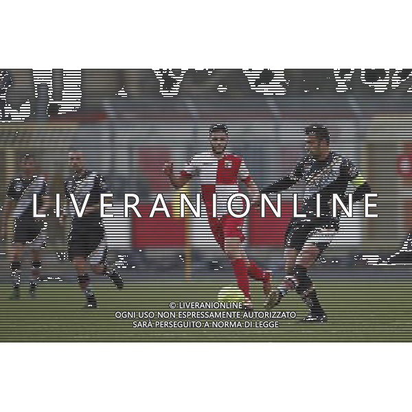 RIMINI vs LUPA ROMA, Campionato Lega Pro, Girone B, 20Âª giornata, 30/01/2016, nella foto: IL CAPITANO FABBRO, DURANTE UN PASSAGGIO, ph.Claudio Zamagni/AGENZIA ALDO LIVERANI S.A.S.