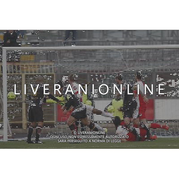 RIMINI vs LUPA ROMA, Campionato Lega Pro, Girone B, 20Âª giornata, 30/01/2016, nella foto: IL GOAL DELLA LUPA ROMA, ph.Claudio Zamagni/AGENZIA ALDO LIVERANI S.A.S.