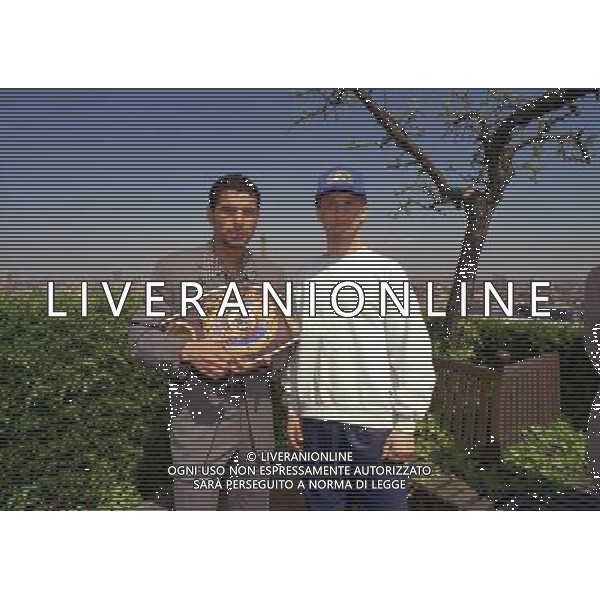 15-04-1997 MILANO TERRAZZA MARTINI CONFERENZA STAMPA GIOVANNI PARISI CON HAROLD MILLER NELLA FOTO GIOVANNI PARISI CON HAROLD MILLER AG ALDO LIVERANI SAS