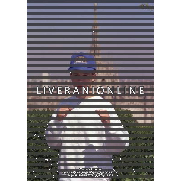 15-04-1997 MILANO TERRAZZA MARTINI CONFERENZA STAMPA GIOVANNI PARISI CON HAROLD MILLER NELLA FOTO HAROLD MILLER AG ALDO LIVERANI SAS